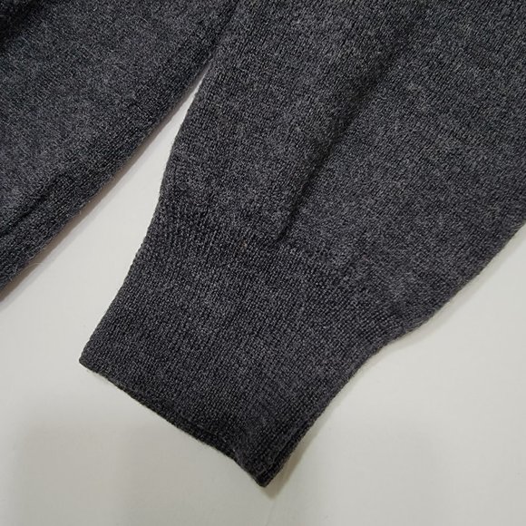 J.Crew Pullover Sweater - Vneck - Wool - Gray - Me - Picture 4 of 9